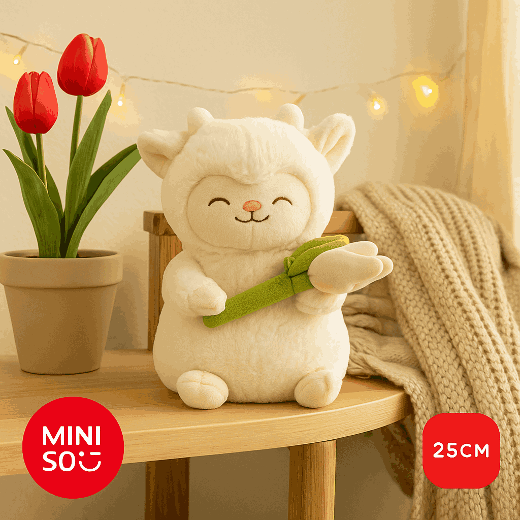 Tulip Lamb Plush Toy 26CM