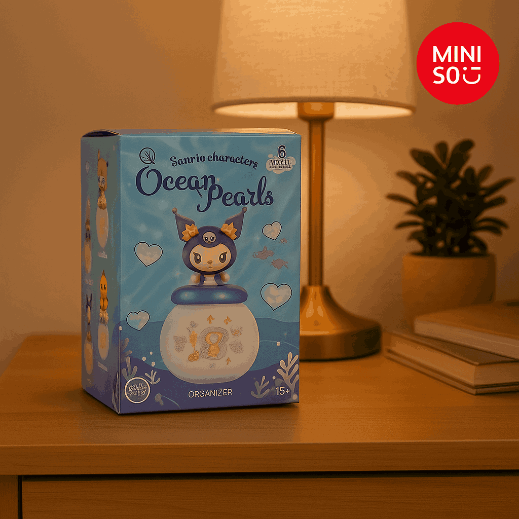 Sanrio Characters Ocean Pearl Storage Jar Miniso