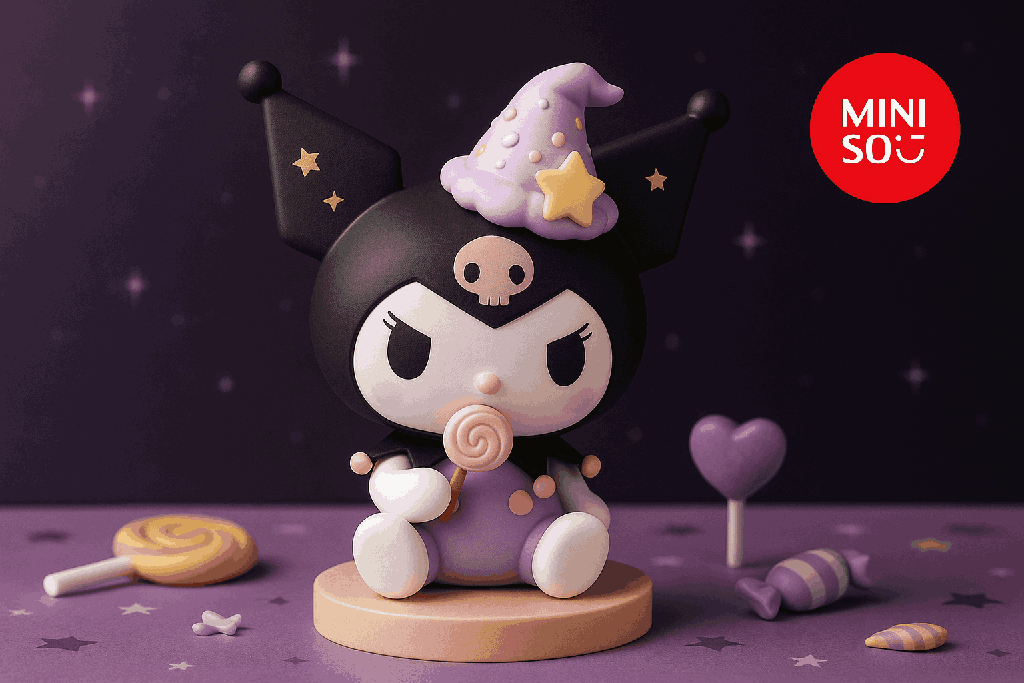 Kuromi Candy Series Figure Model Blind Box Miniso
