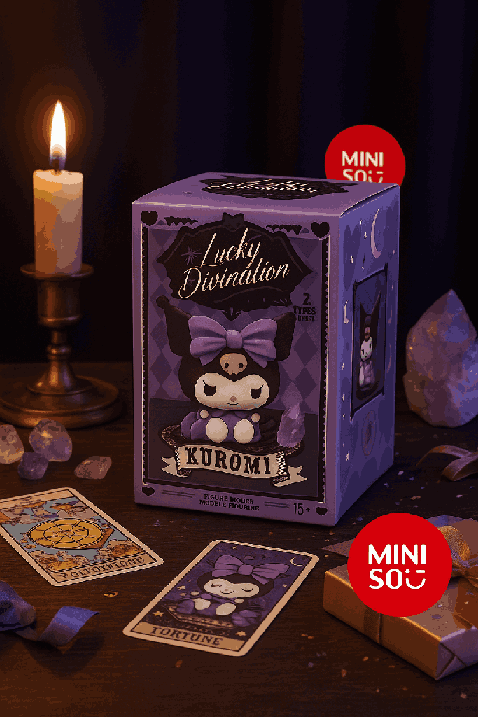 Kuromi Lucky Divination Series Blind Box Figure Model