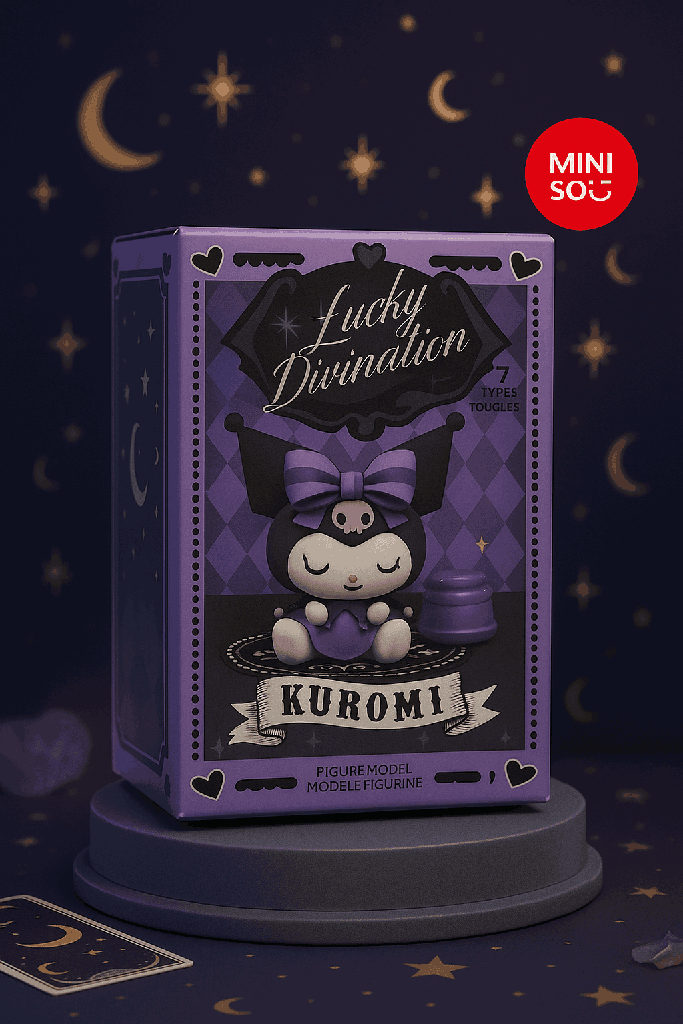 Kuromi Lucky Divination Series Blind Box Figure Model