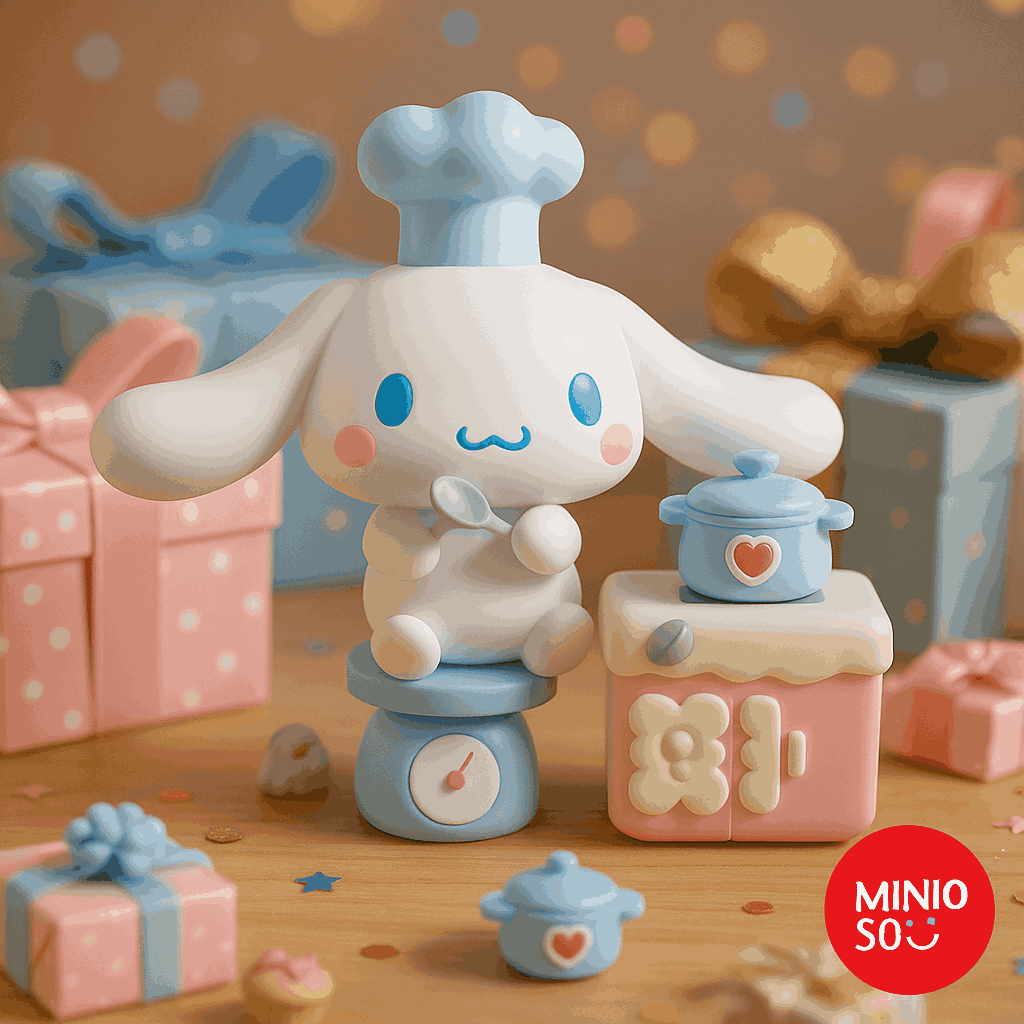 Cinnamoroll Cooking Room Series Blind Box Figure Model