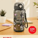 Sanrio Characters Plastic Bottle With Strap (450ML)(Kuromi)