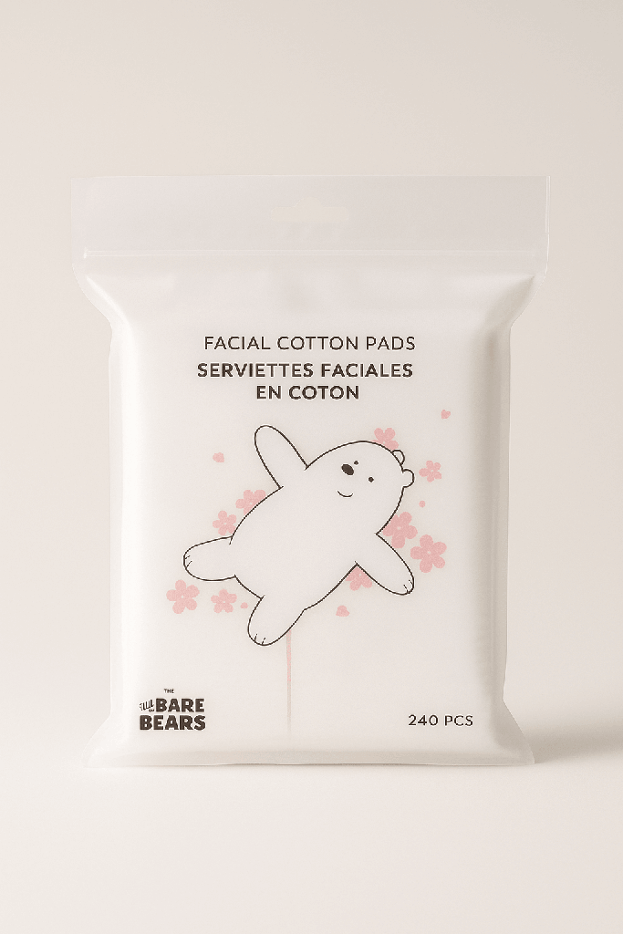 We Bare Bears Facial Cotton Pads