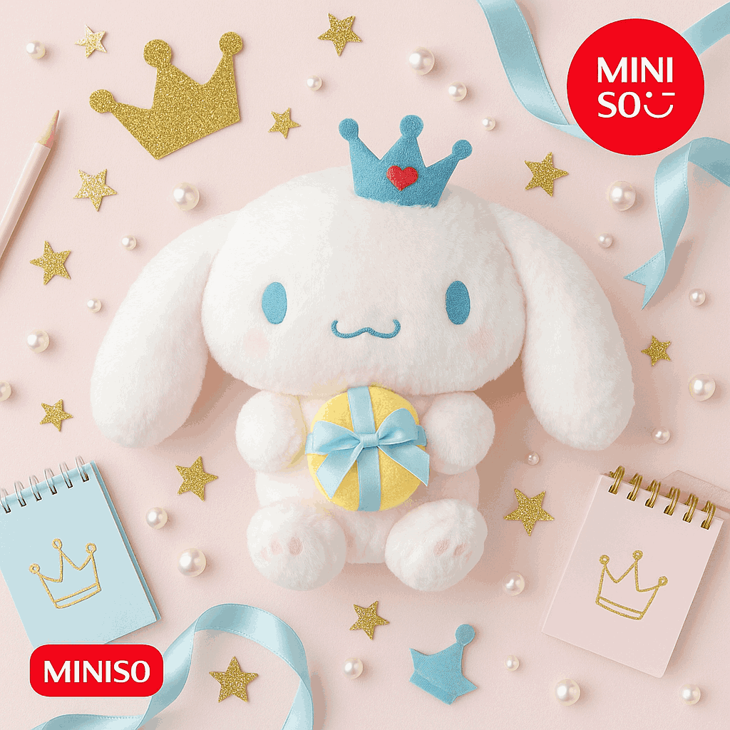 Cinnamoroll Crown Series Plush Toy 25cm