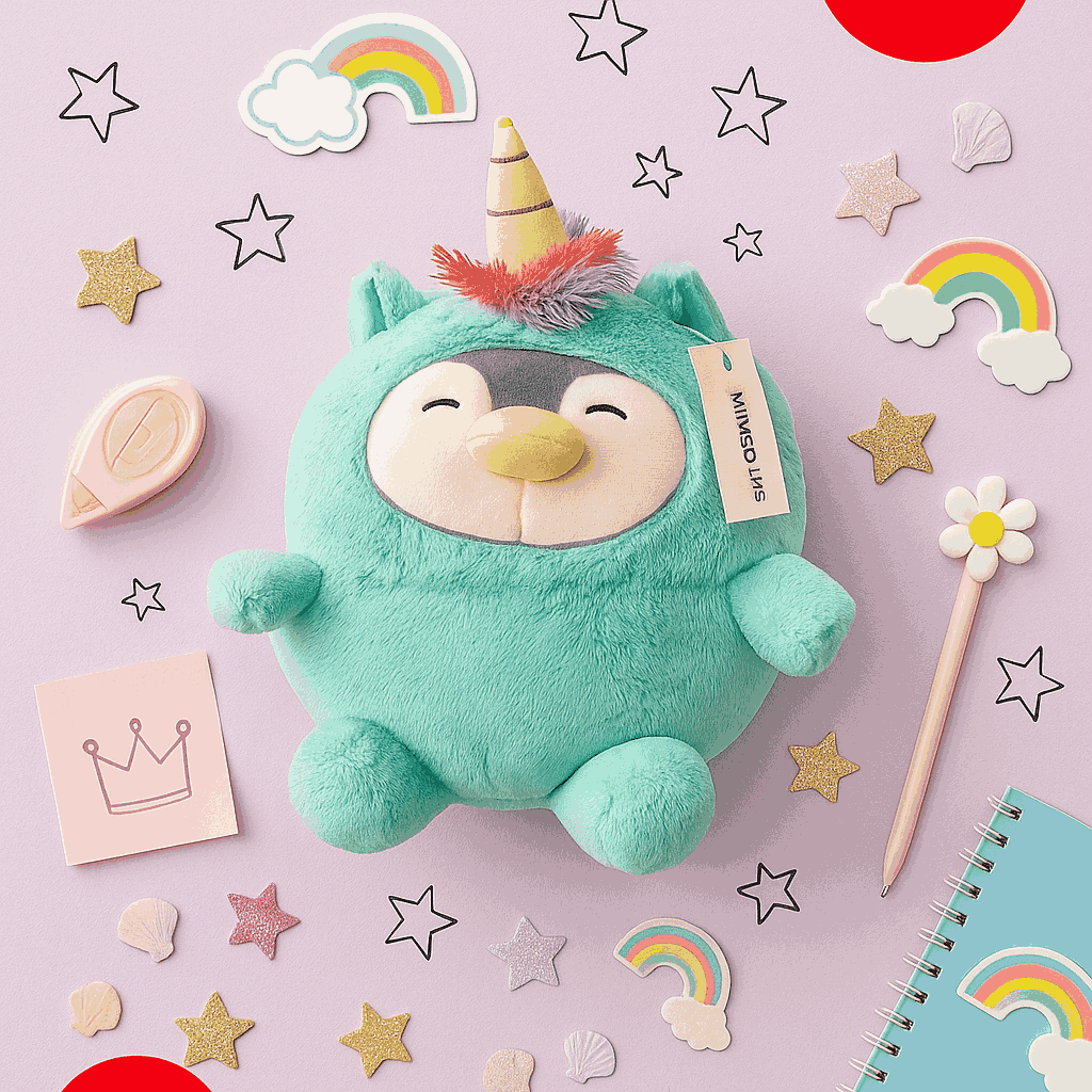 Mini Family Unicorn Costume Series 35CM (Pen Pen) Miniso