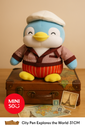 Miniso City Pen Explores the World Series Penguin Plush Toy 31 CM (Guatemala)