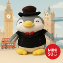 Miniso City Pen Explores the World Series Penguin Plush Toy 33 CM (England)