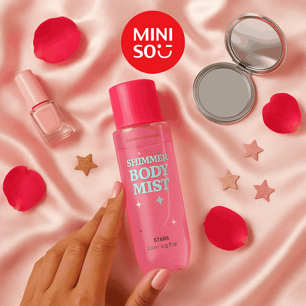 Miniso Sparkle Collection Shimmer Body Mist (Stars)