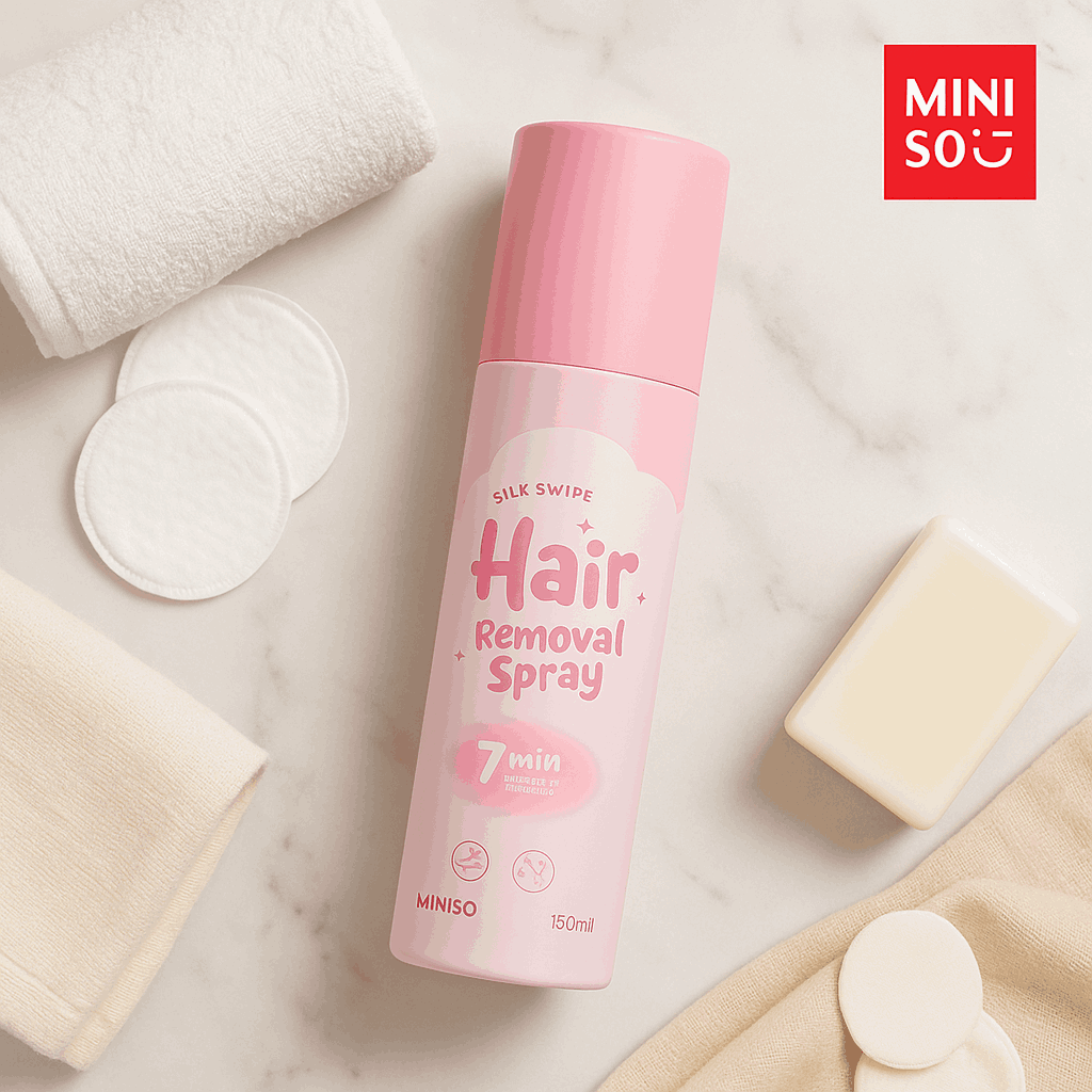 Miniso Silk Swipe Hair Removal Spray