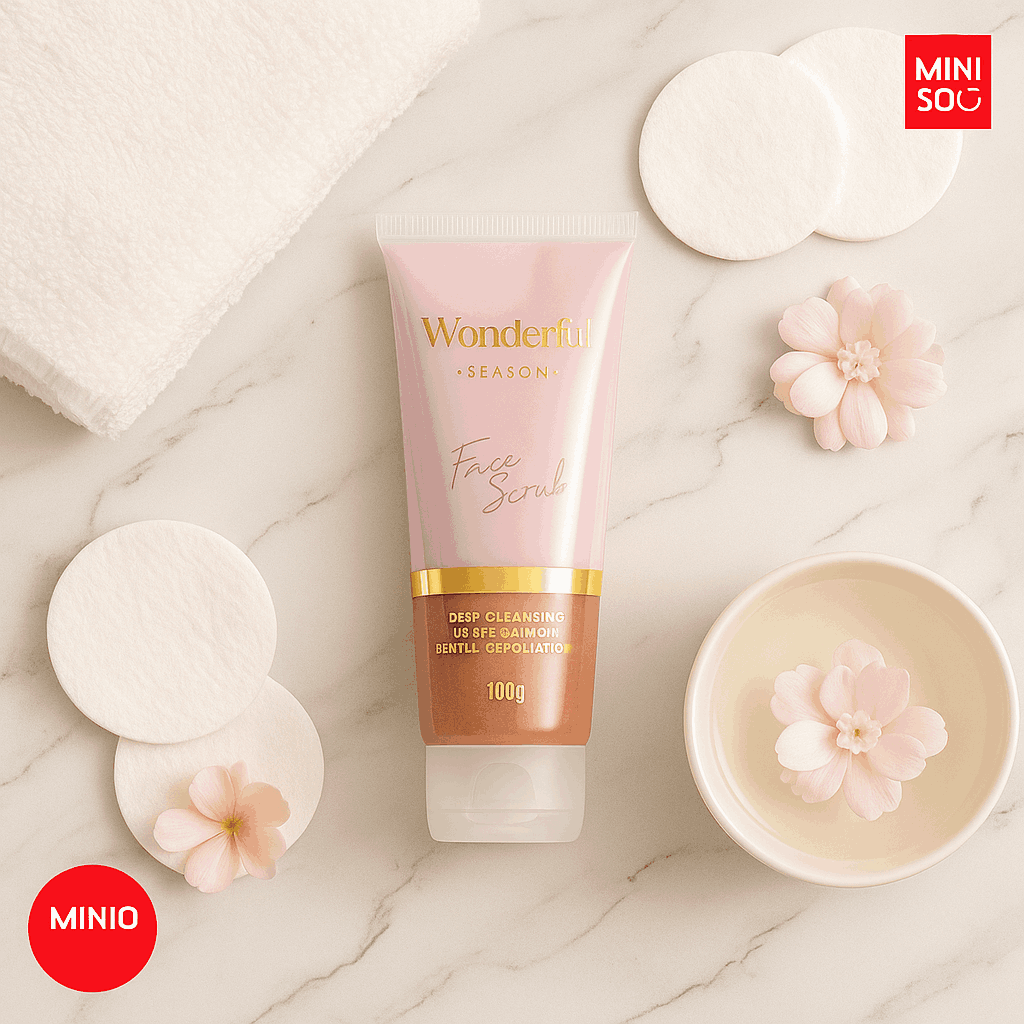 Miniso Wonderful Season Face Scrub 100g