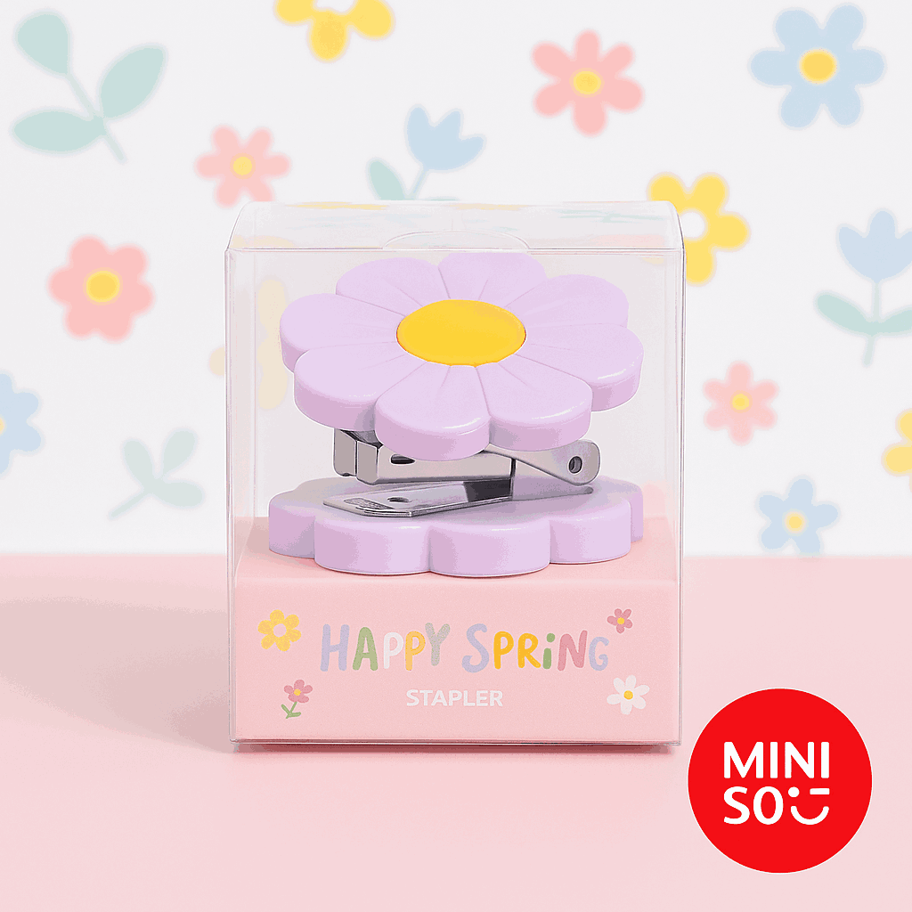 Spring Series Mini Stapler Set (Flower) PDQ