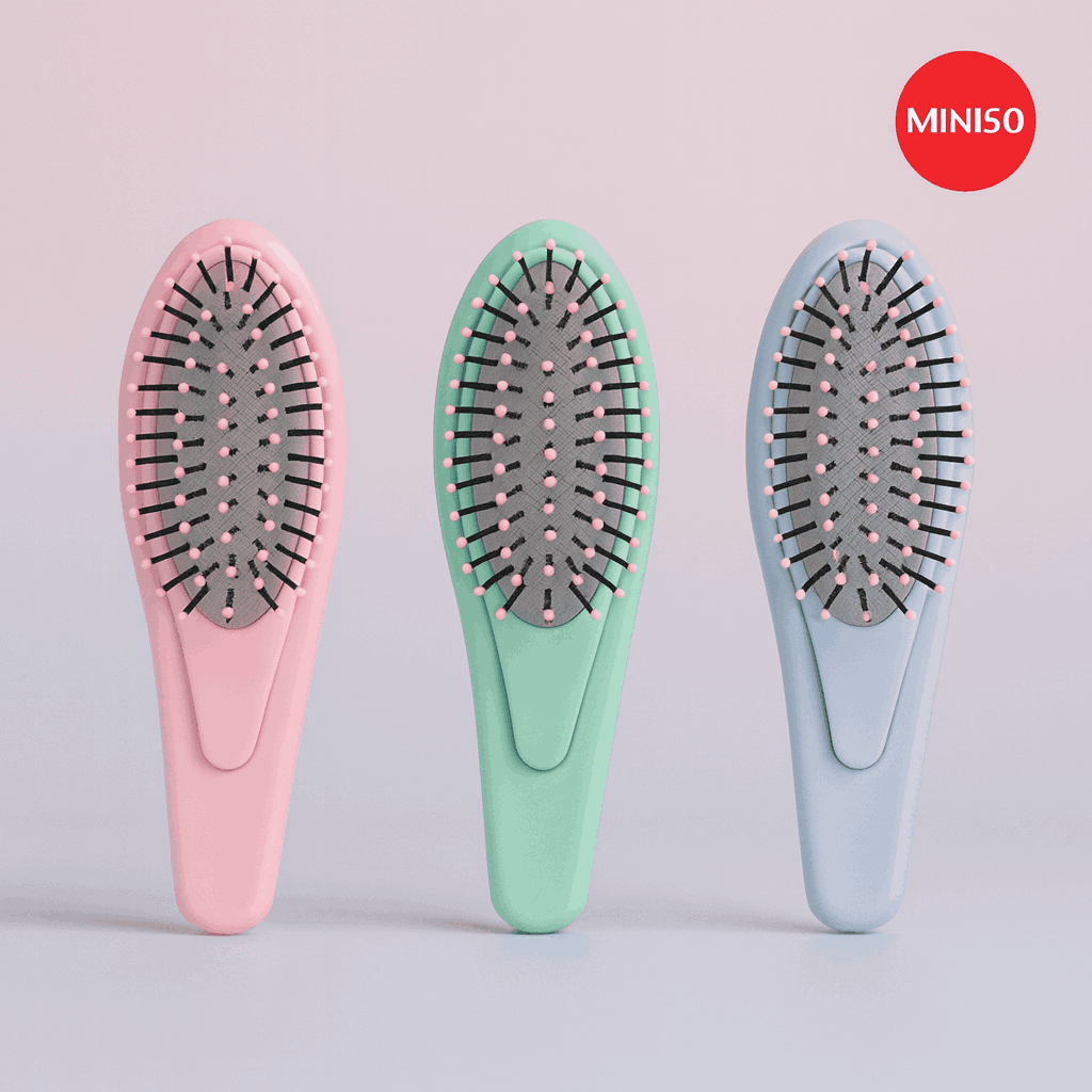 Portable Hair Brush, Random Colors
