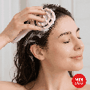 Flower Shaped Soft Bristled Shampoo Brush With Long Handle miniso