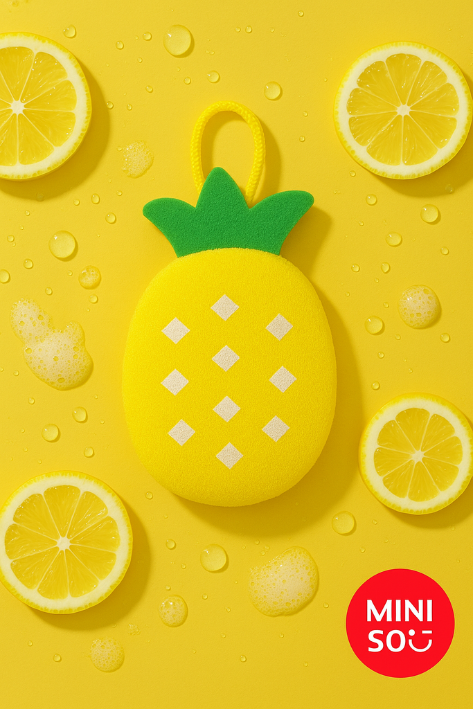 Fruit Series Bath Scrubber Miniso