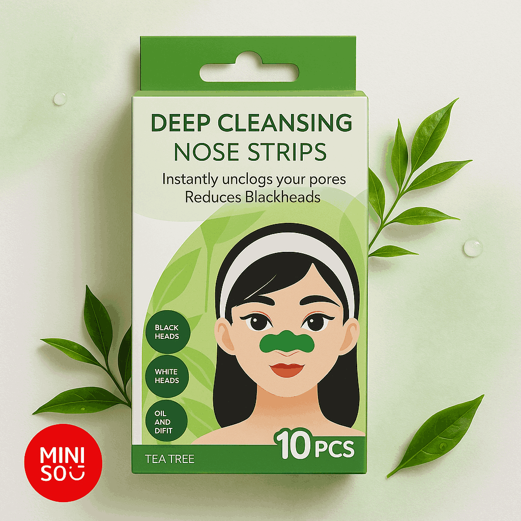 Deep Cleansing Nose Strips(Tea Tree)