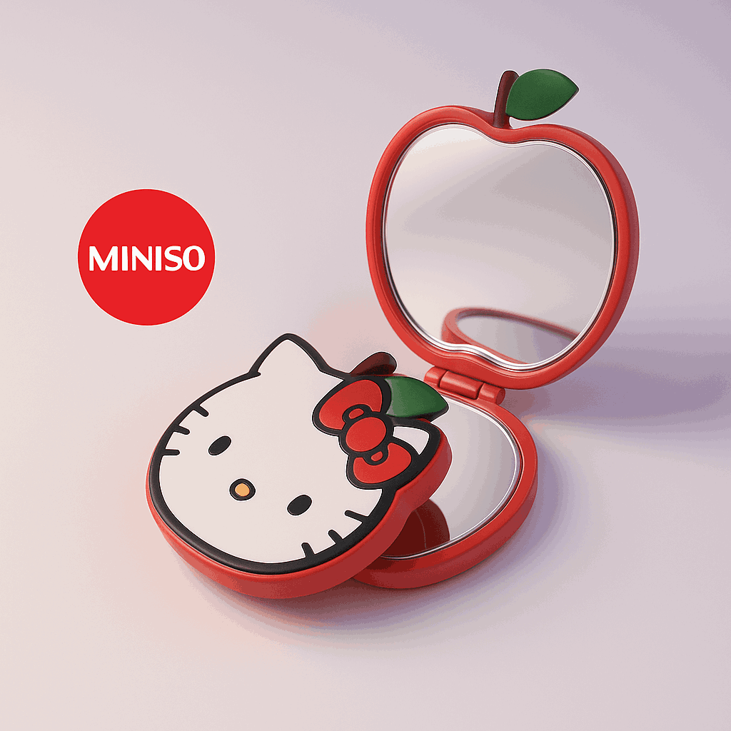 Hello Kitty Apple Collection Cartoon Compact mirror