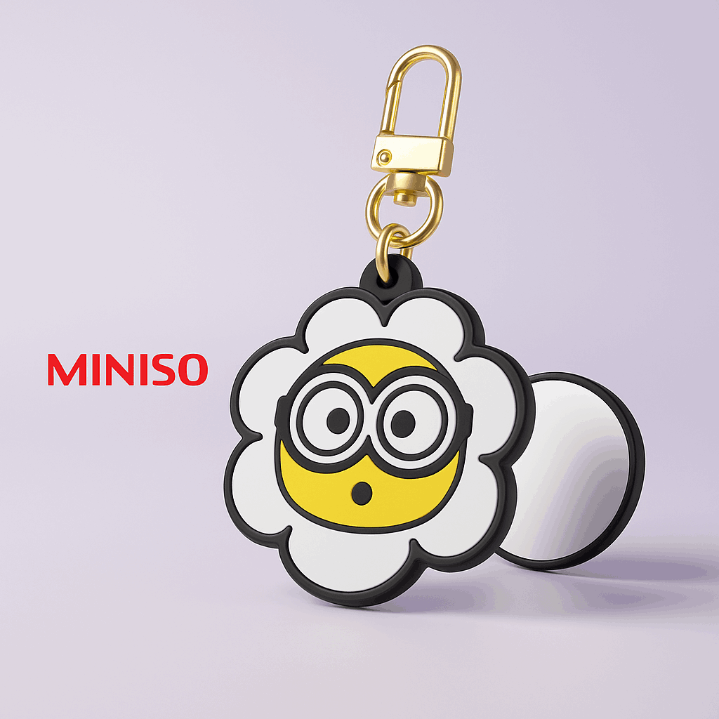 Daisy Minions Collection Mirror Keychain