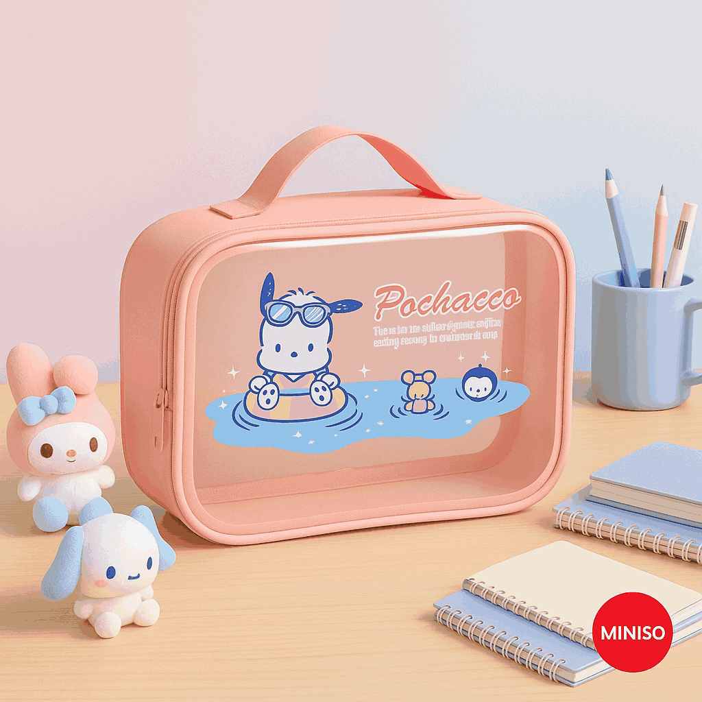 Sanrio Characters Travel Storage Bag (Pochacco)