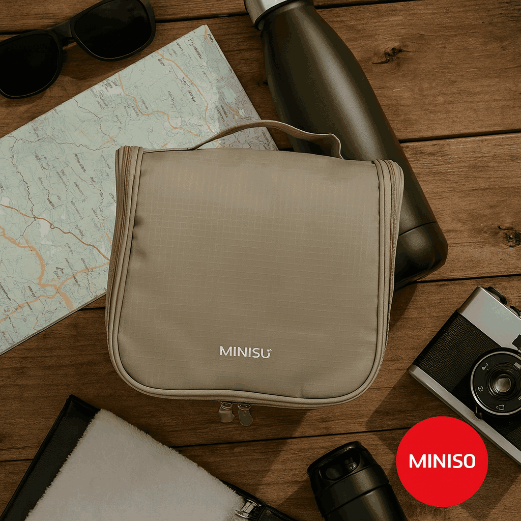 Minigo 4.0 Toiletry Bag With Hook (Khaki)