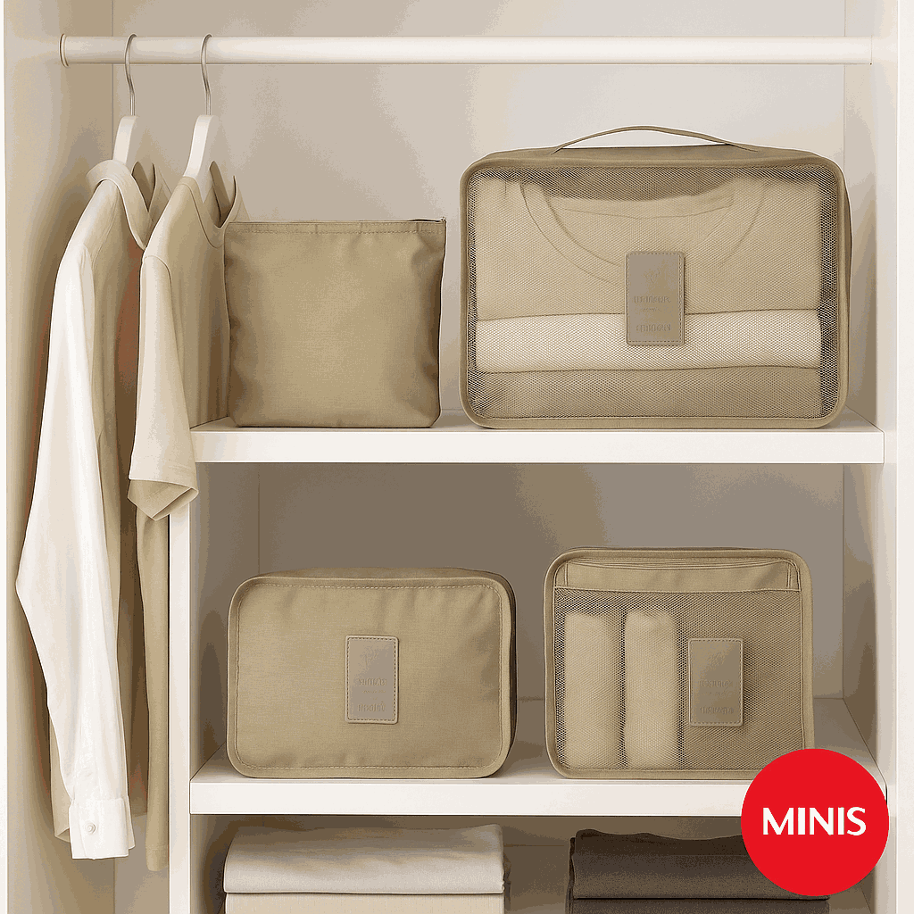Minigo 4.0 Organizers (4 pieces)(Khaki)