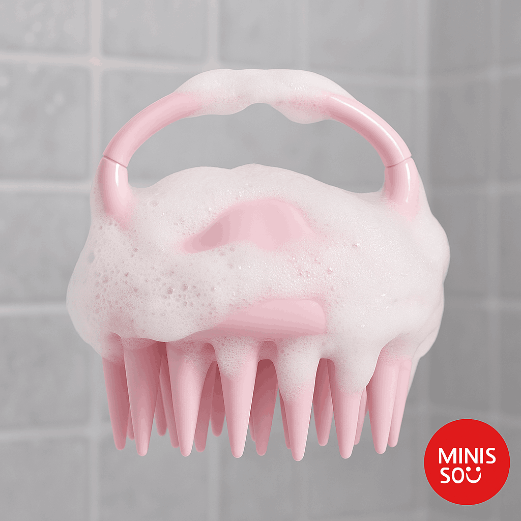 Shampoo Brush With Extra Long Bristles Miniso