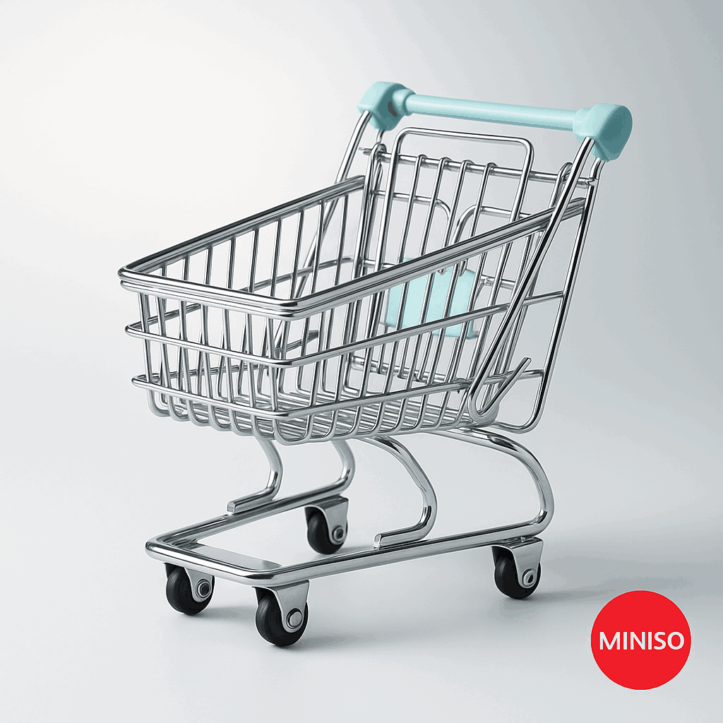 Storage Shopping Cart Chariot Provisions Miniso