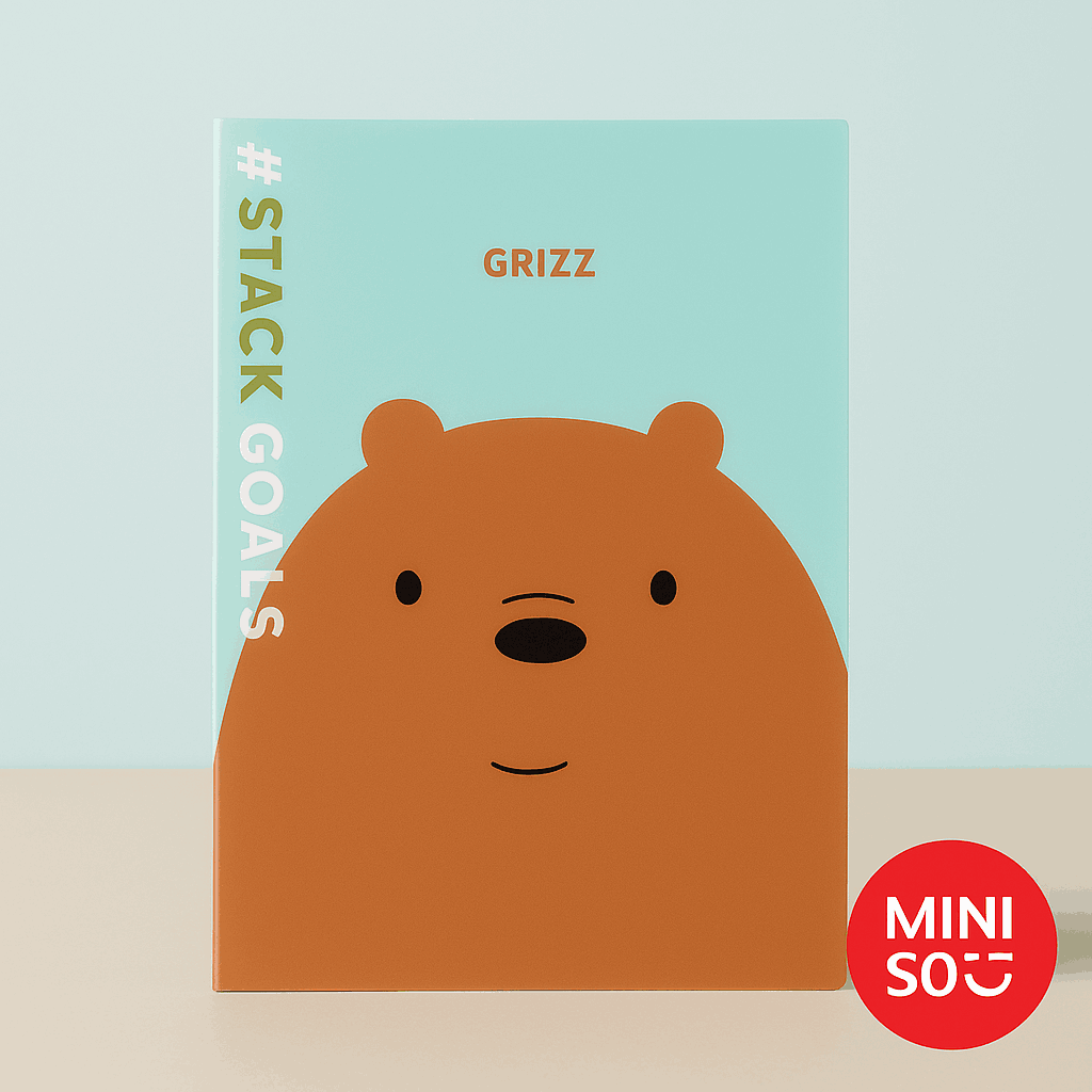 We Bare Bears Memo Book 40 Pages