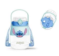 Disney Lilo &Stitch Collection Plastic Bottal With Shoulder Strap 1300ML