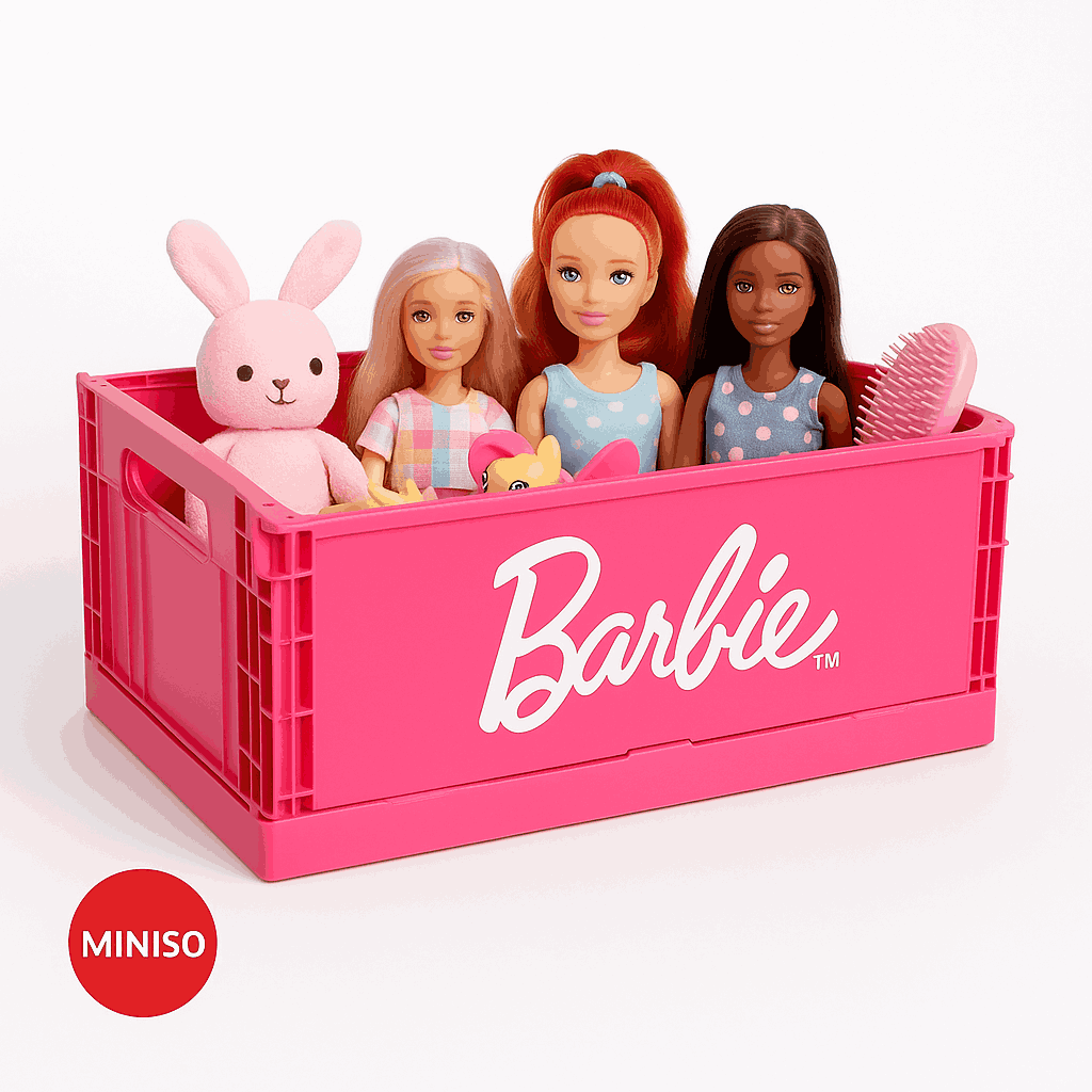 Barbie Collection Collapsible Storage Bin (small)