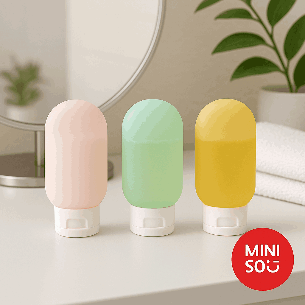 Portable Squeeze Bottles (3 pieces)