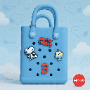 Snoopy Collection Holes Small Handheld Bag (Blue) Miniso