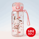 Sanrio Characters Plastic Bottle With Strap (450ML)(Pochacco)