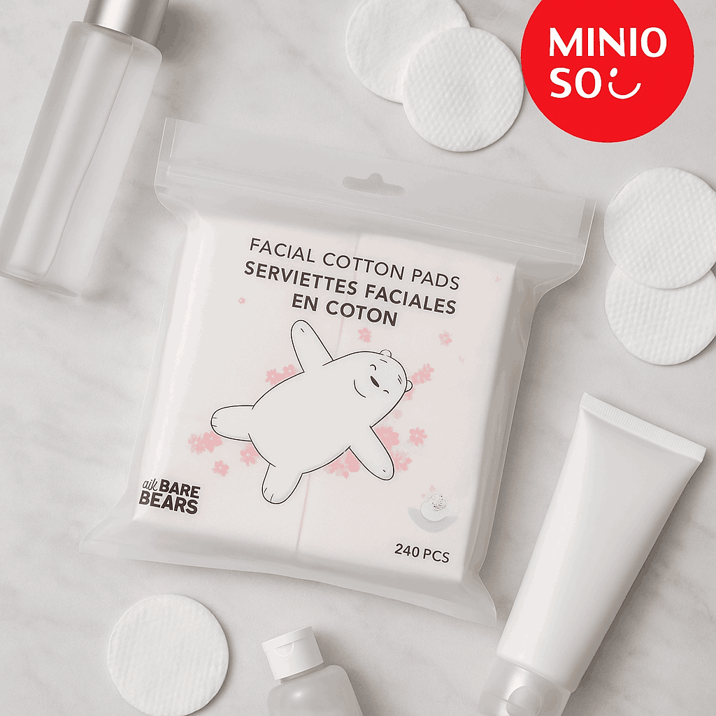We Bare Bears Facial Cotton Pads