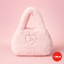 Fancy Barbie Collection Plush Handbag (Light Pink)