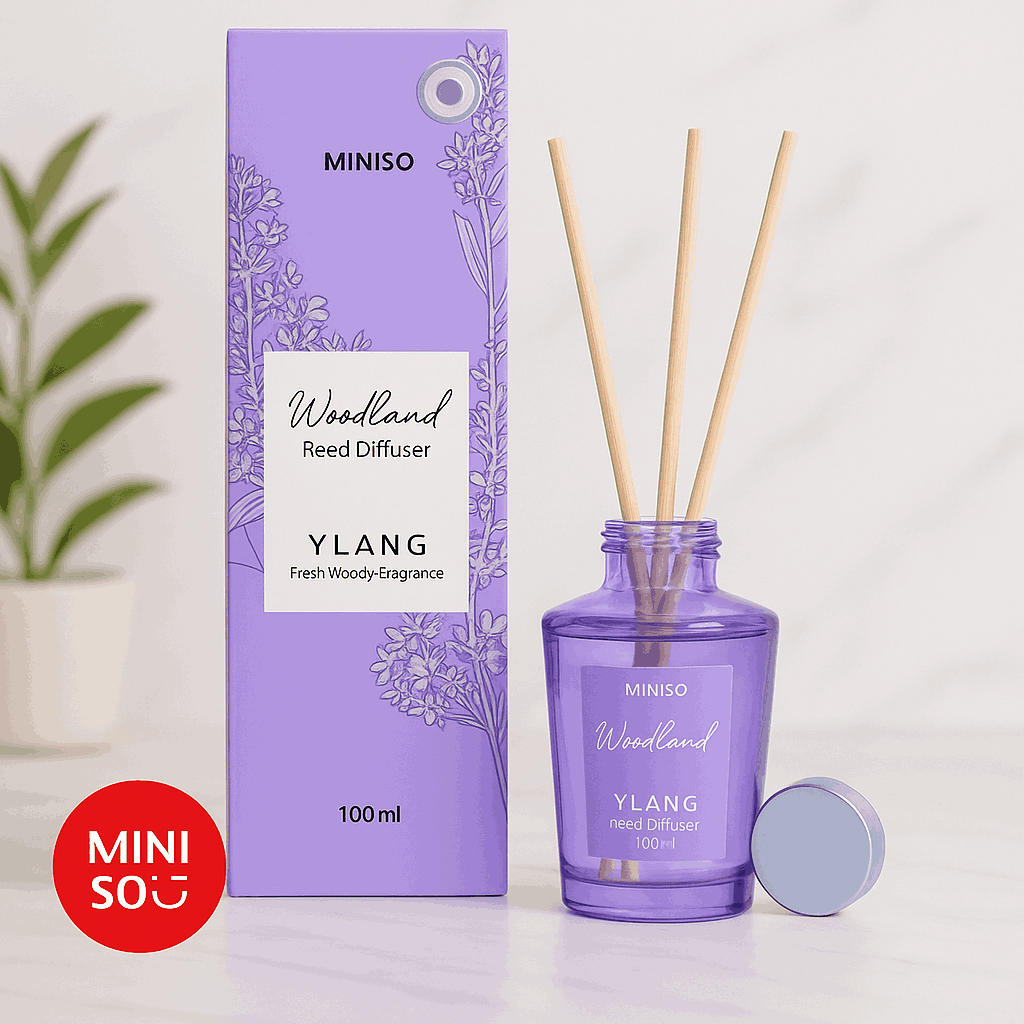 Miniso Woodland Reed Diffuser 100ML(Ylang)