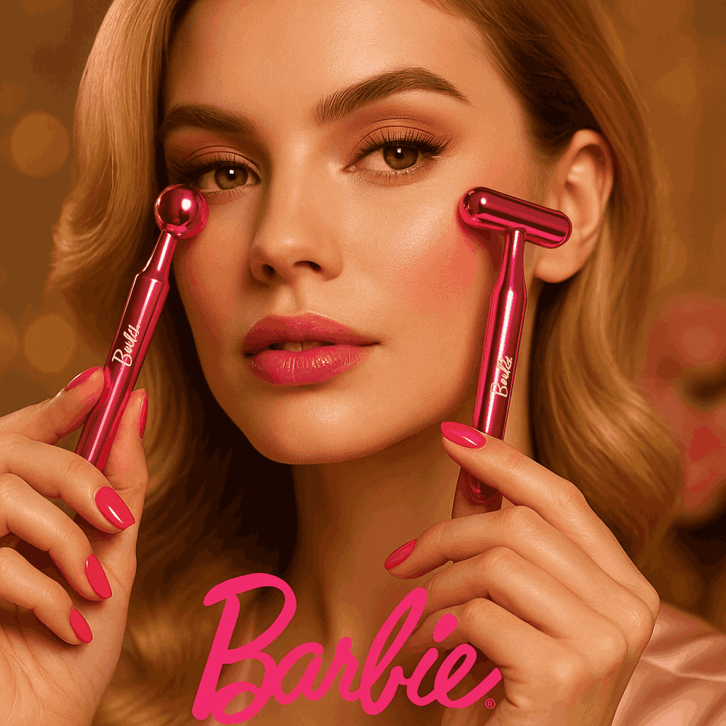 Barbie Collection Massage Stick For Eyes & Face (2Pieces) Miniso