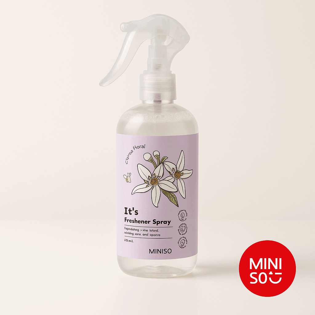 Miniso Cozy Breeze Freshener Spray 300ML (Citrus Floral)