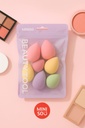 Miniso Colorful Series Makeup Sponges Set(6 Pieces) Miniso