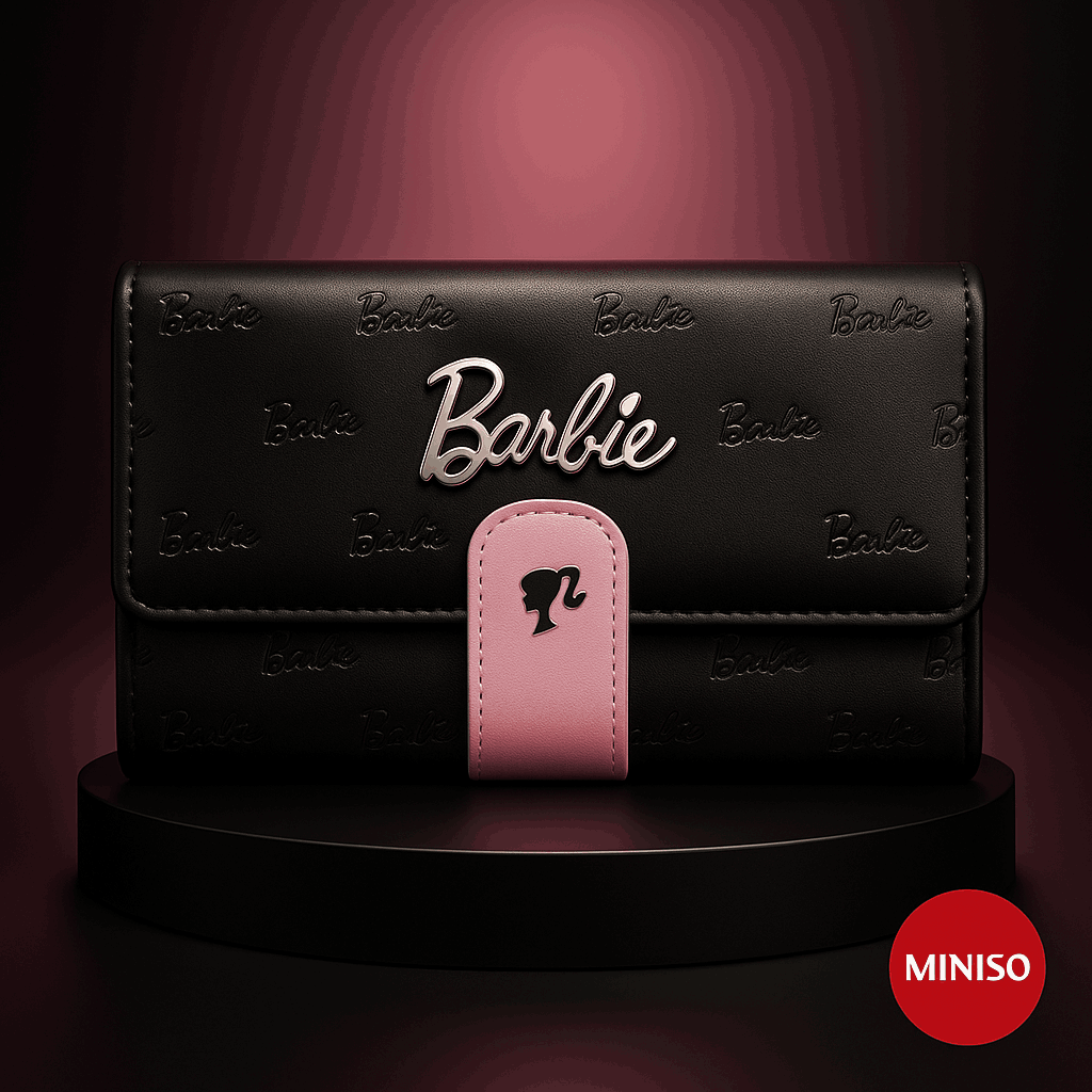 Barbie Collection Women's Long Wallet (Black)