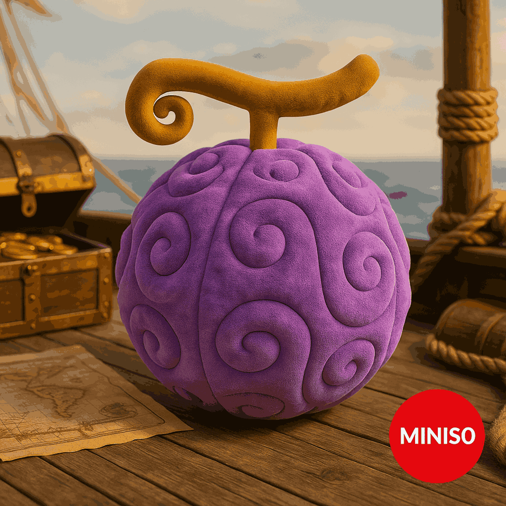 One Piece Classic Collection Devil Fruit Pillow(Gomu Gomu)