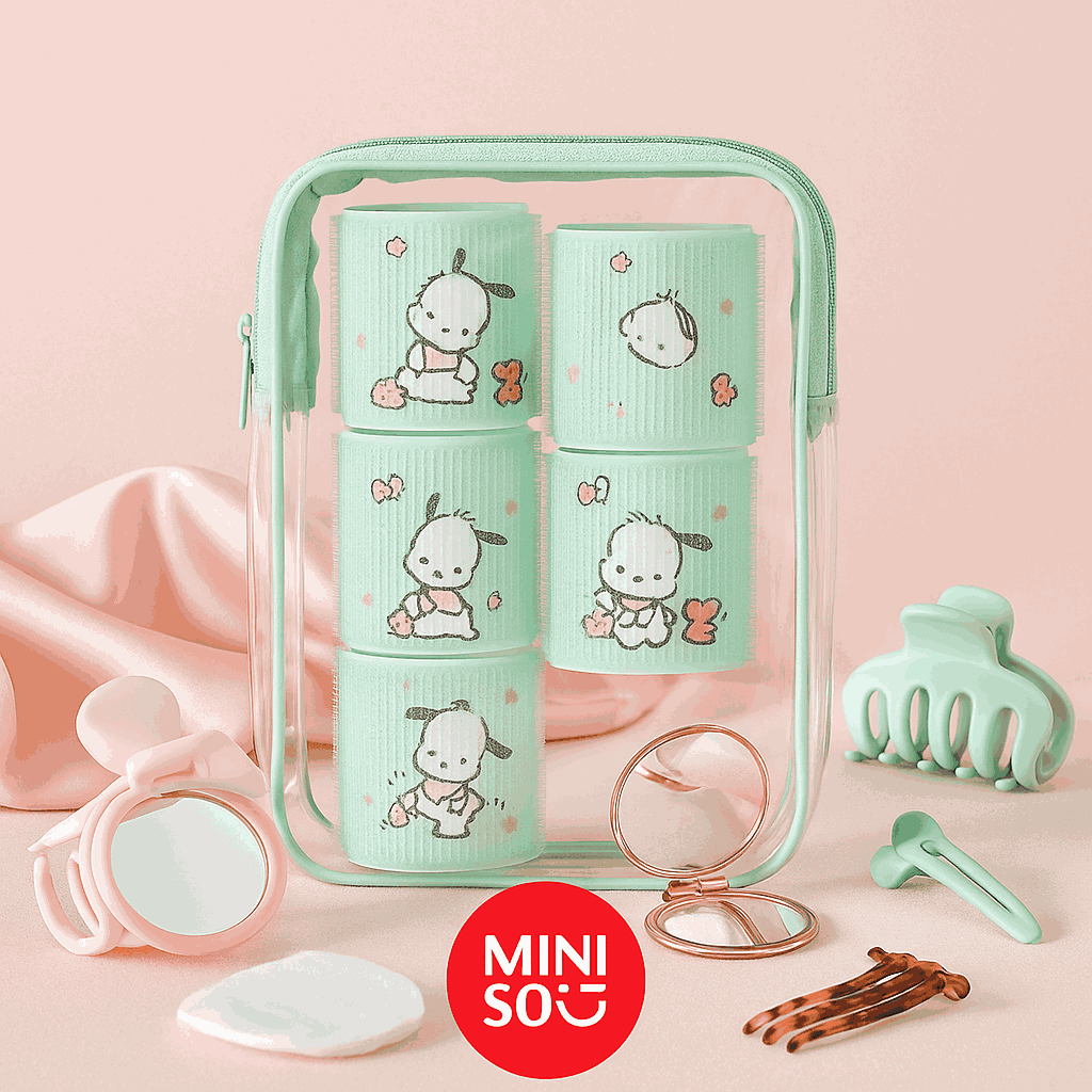 Styling Roller Sanrio Characters Hair Rollers (4 Pieces)
