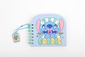 Disney Stitch Dinner Party Collection Pendant Holographic Wire-Bound Book (stitch 64 Sheets)