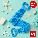 Back Scurbber For Shower (Blue)Miniso