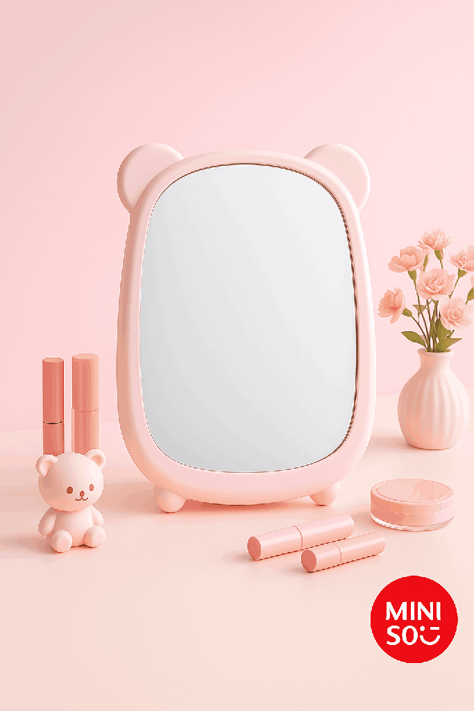 Lovely Bear Vanity Mirror (Rectangle)