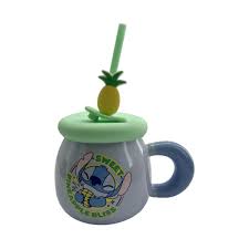 Disney Lilo & Stitch Dinner Party Collection Pineapple Ceramic Mug 530ML(Stitch)