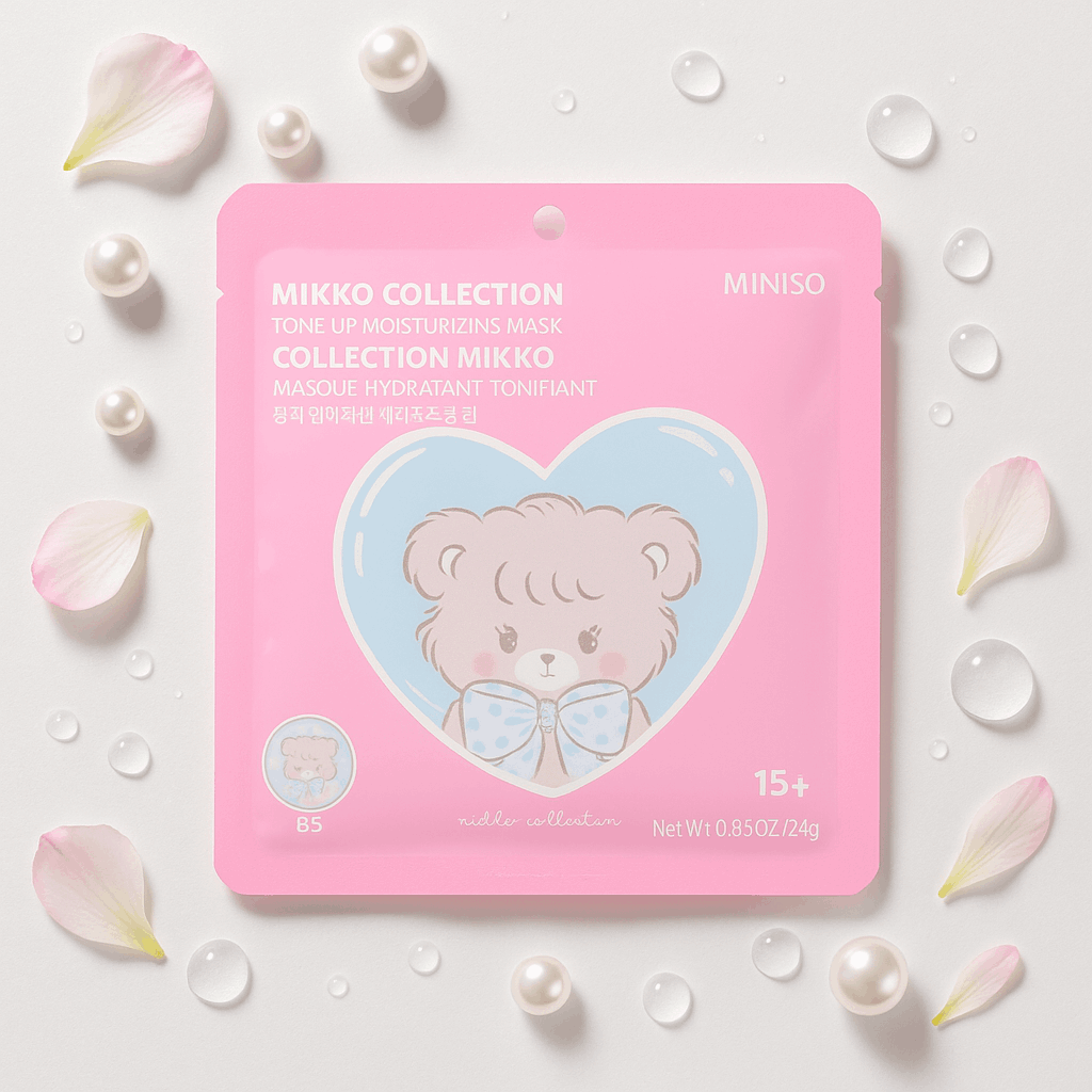 Mikko Collection Tone-Up Moisturizing Mask(B5)Pack Of 2