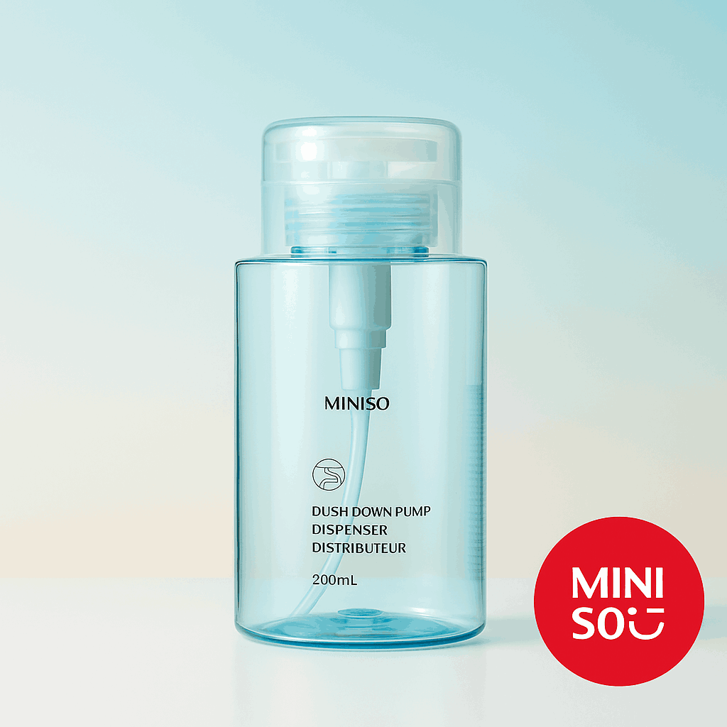 Large Capacity Push Down Pump Down Dispenser Bottle 200ML