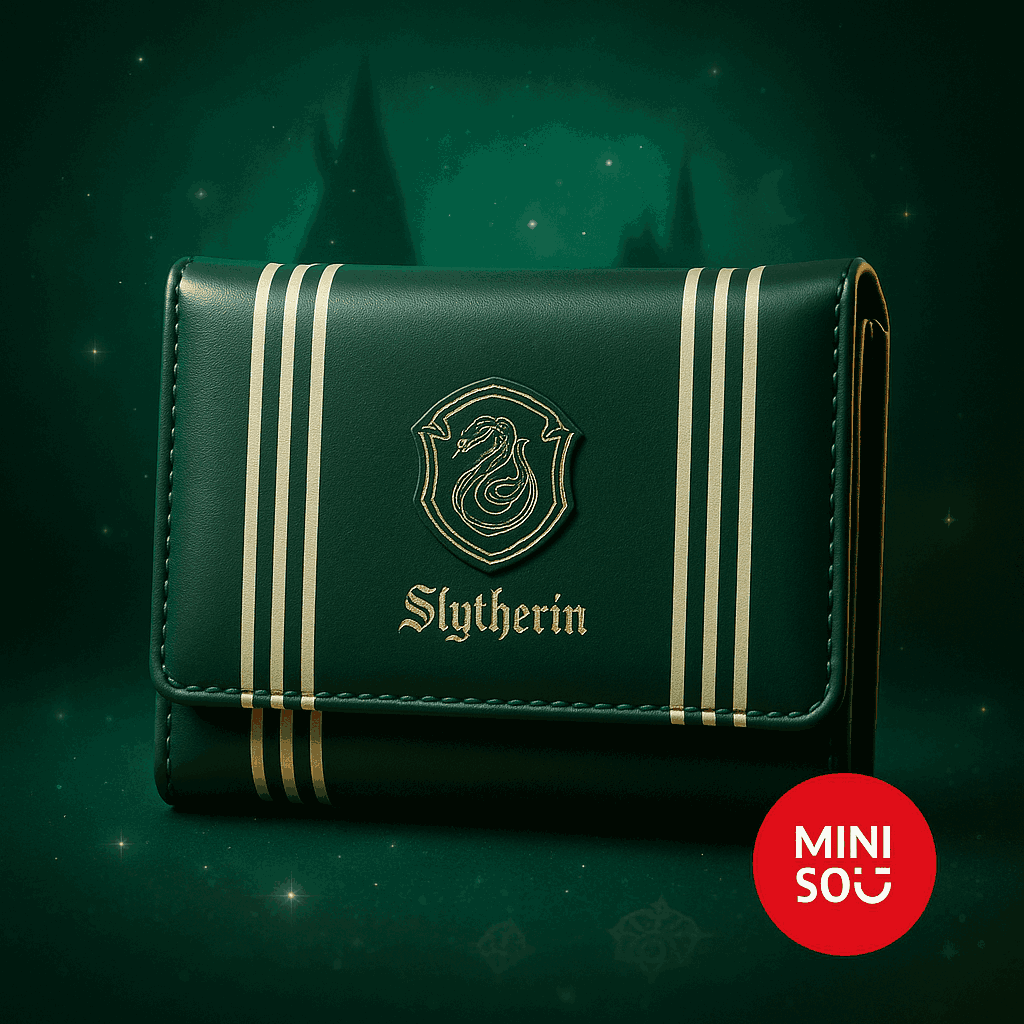 Harry Potter Women's Trifold Wallet(Green)