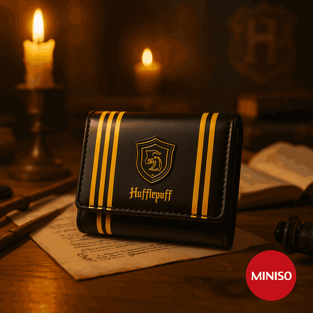 Harry Potter Women's Trifold Wallet(Black)